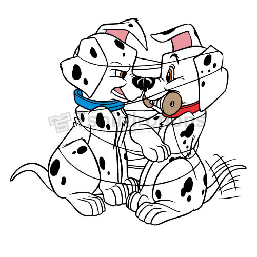 101 Dalmatians T-shirts Iron On Transfers N2339 - Click Image to Close